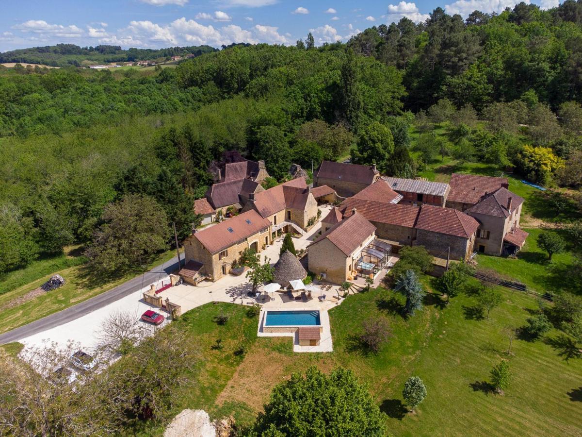 Le Four A Pain, Gite Avec Piscine Et Spa Proche Sarlat Marquay Exteriér fotografie