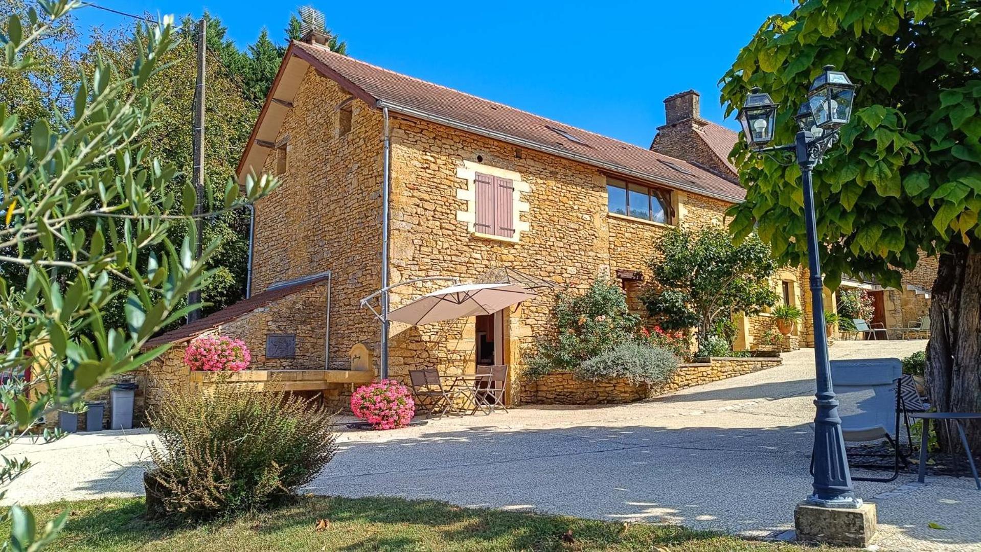 Le Four A Pain, Gite Avec Piscine Et Spa Proche Sarlat Marquay Exteriér fotografie